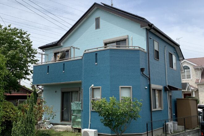 羽村市　Ｔ様邸　屋根・外壁塗装工事
